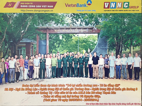 Tham dự hành trình – Trở lại chiến trường xưa – Tri ân đồng đội